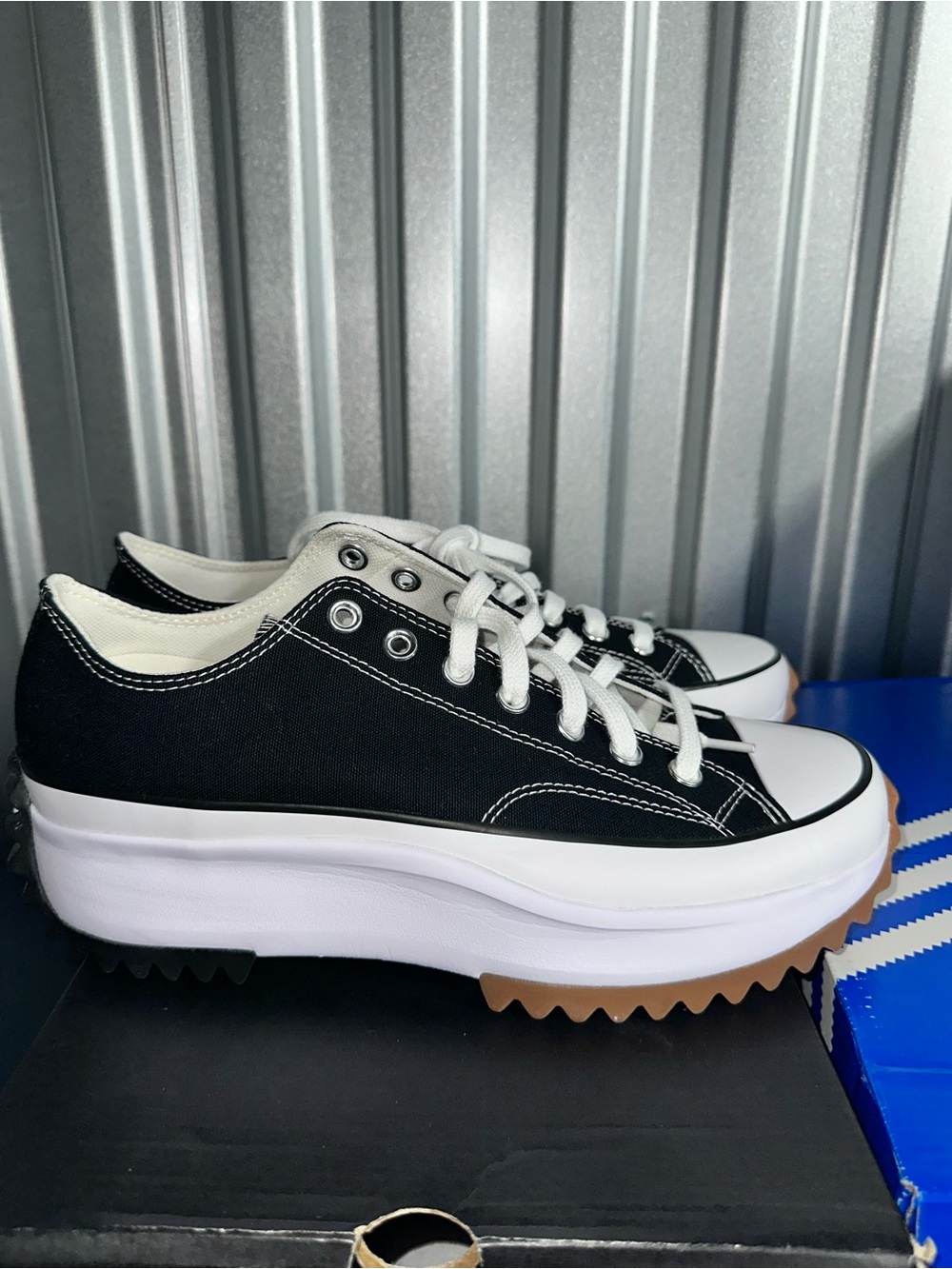 Converse Run Star Hike Platform canvas unisex Size US 10.5W/9M